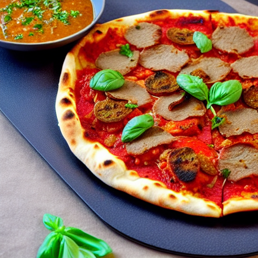 Mutton Seekh Pizza