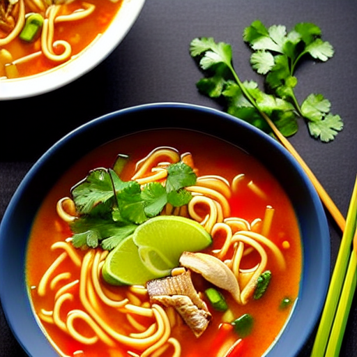 Spicy Noodle Soup