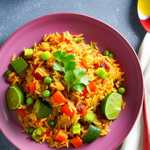 Arroz Integral con Verduras