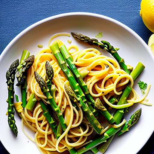 Pasta with Lemon and Asparagus