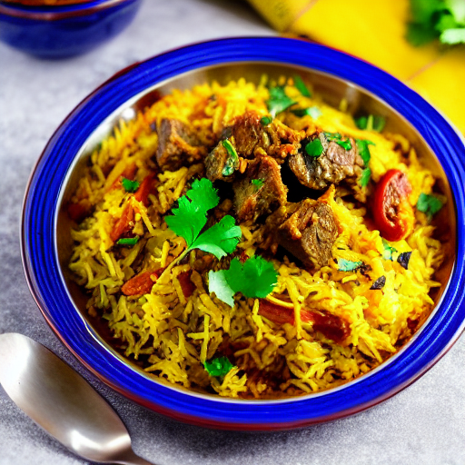 Keto Mutton Biryani