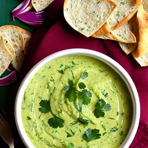 Cilantro and Garlic Dip