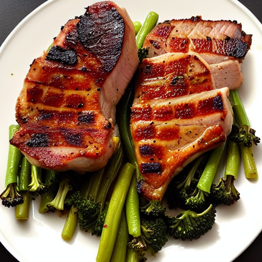 Pork Chops with Garlic