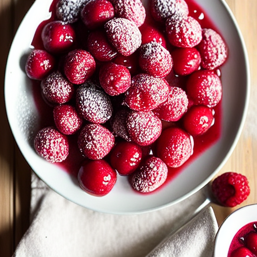 Croustillant aux Framboises