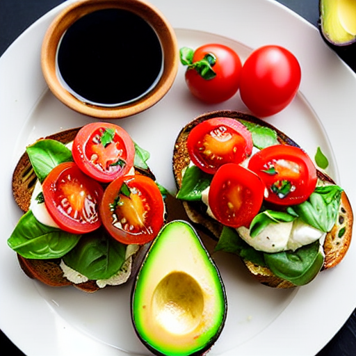 Caprese Avocado Toast