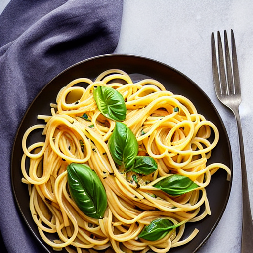 Pasta with Garlic Oil
