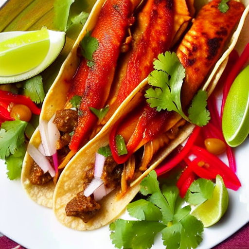 Tacos de Pescado al Tamarindo