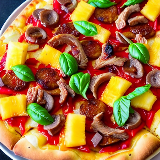 Hawaiian BBQ Pizza