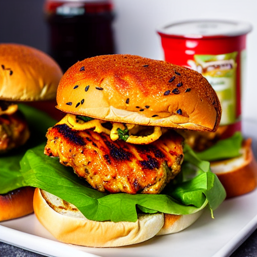 Harissa Chicken Burger