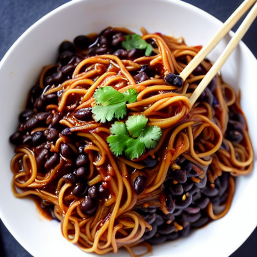 Shirataki Noodle Jjajangmyeon
