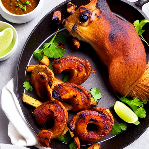 Fire-Roasted Squirrel