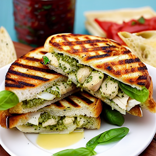 Pesto Chicken Panini