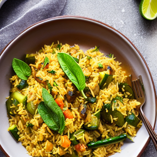 Riz Ma' Kousa Wa Dajaj