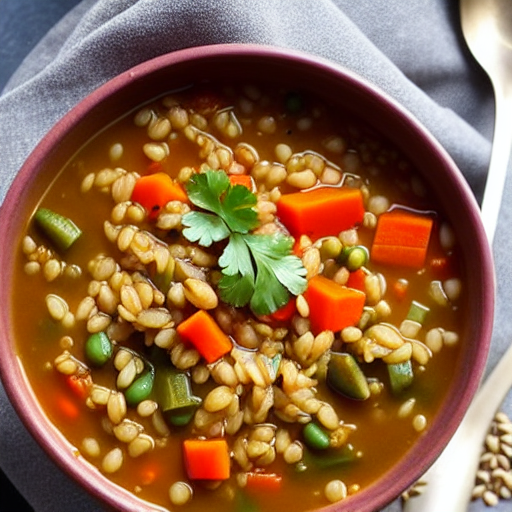 Vegetable Barley Soup