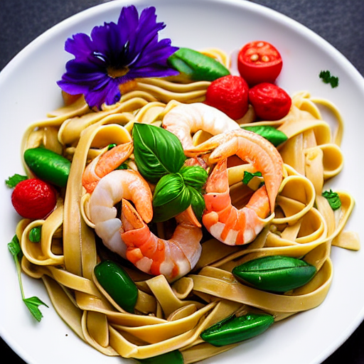 Fettuccine com Frutos do Mar