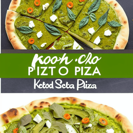 Keto Green Curry Pizza