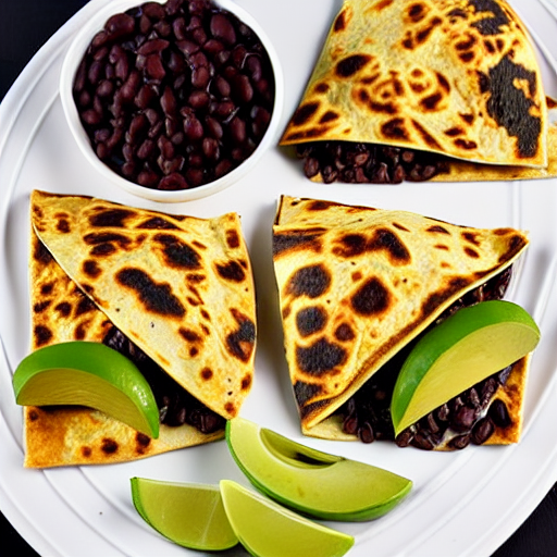 Black Bean Quesadillas