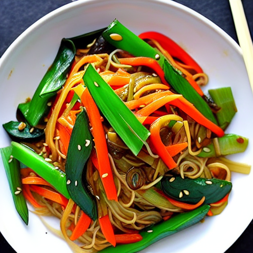 Kelp Noodle Stir-fry