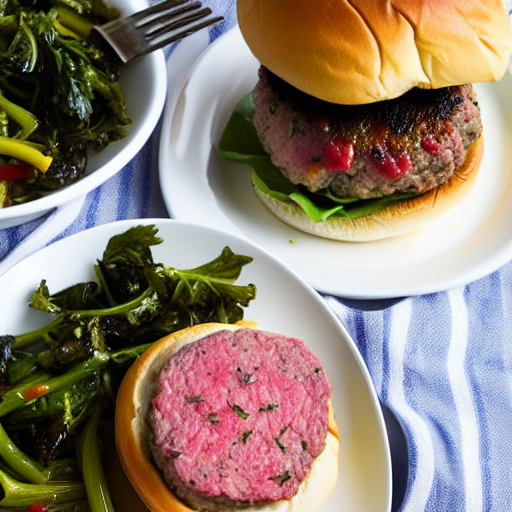 Burgers di Salsiccia e Fennel