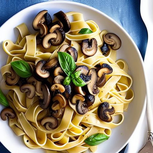 Mushroom Tagliatelle