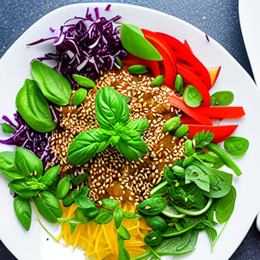 Korean Herb Salad