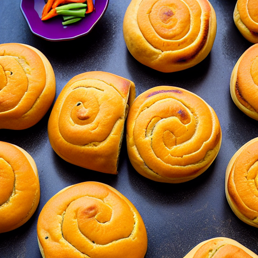 Vegan Sweet Potato Buns
