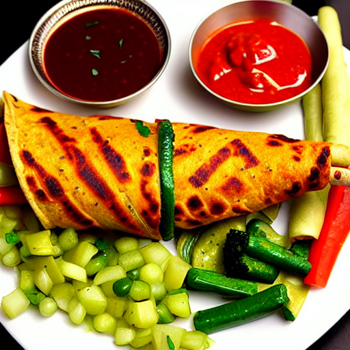 Halal Chicken Tandoori Wrap