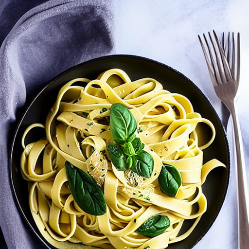 Creamy Spinach Fettuccine