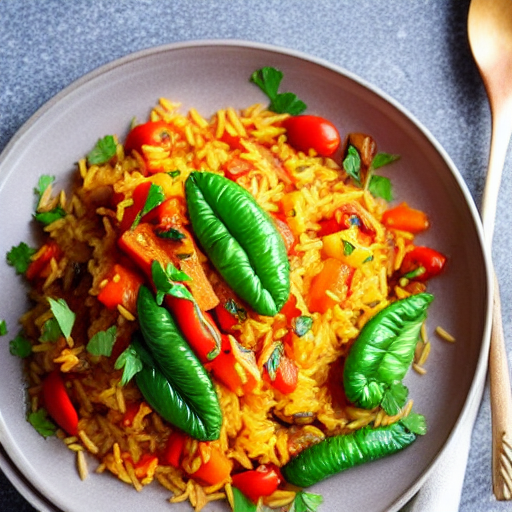 Riz Sauté aux Légumes
