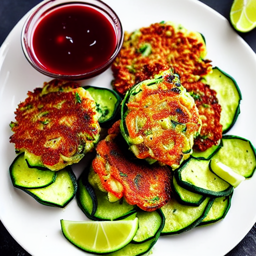 Crispy Zucchini Fritters