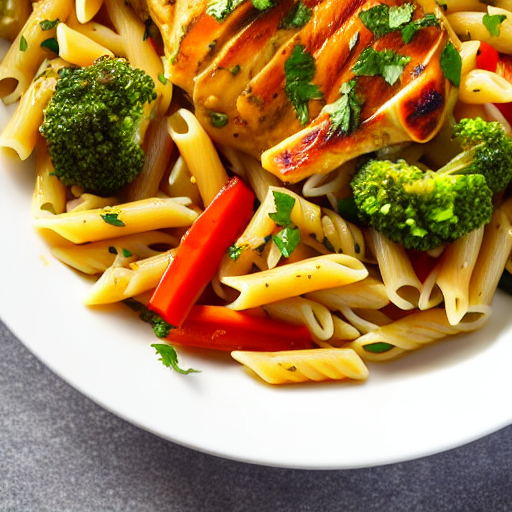 Pasta con Pollo