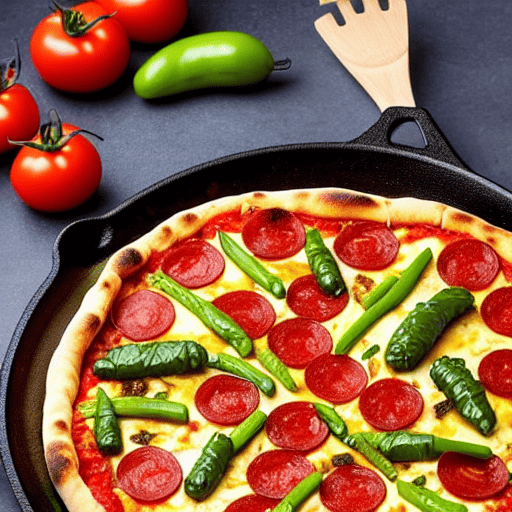 Pizza de Chistorra Vegetal