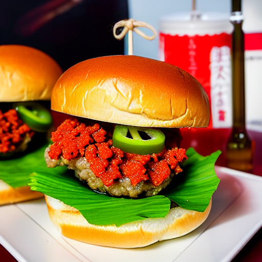 Mentaiko Burger