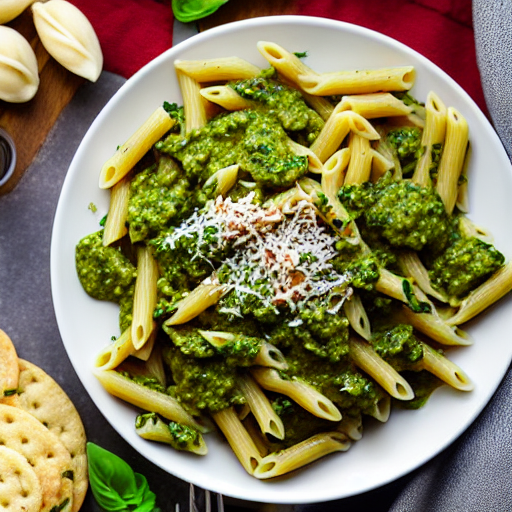 Pasta al Pesto di Noci
