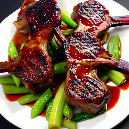 Teriyaki Lamb Chops