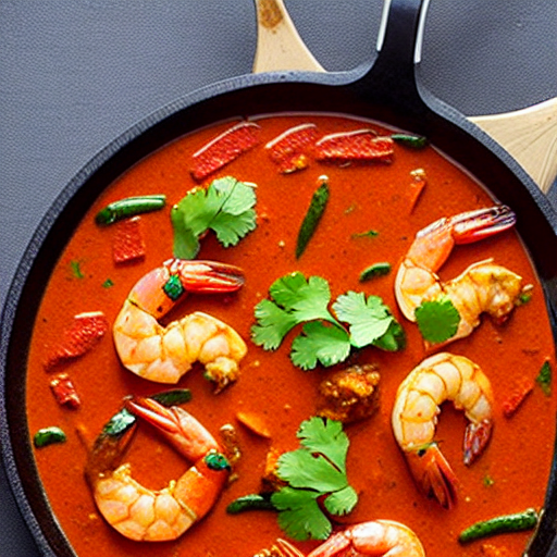 Prawn Kadai