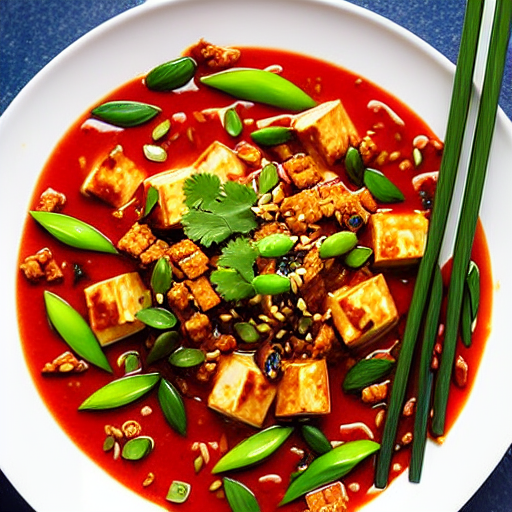 Vegetarian Mapo Tofu
