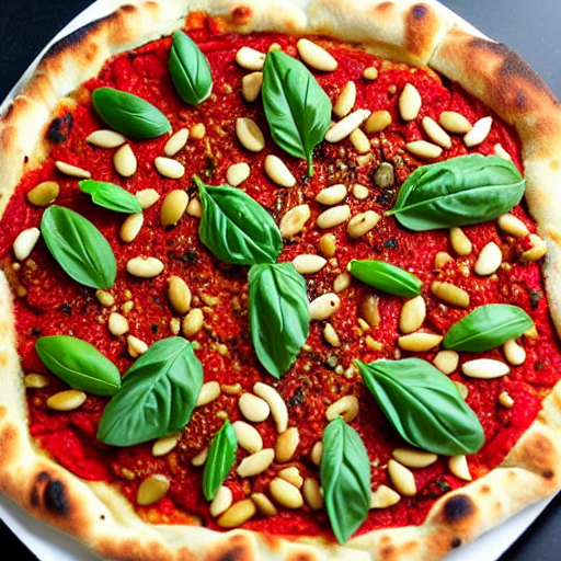 Pine Nut Pizza