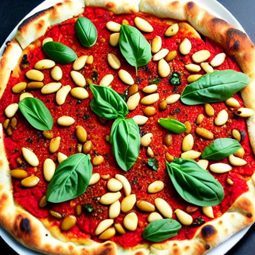 Pine Nut Pizza