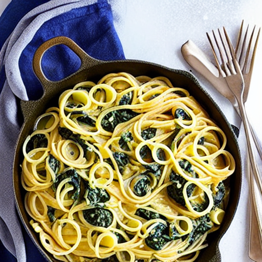 Gluten-Free Spanakopita Pasta