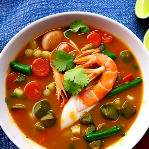 Caldo de Mariscos