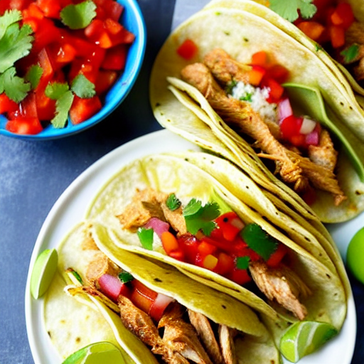 Halal Chicken Tacos