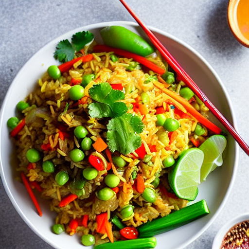 Khao Pad Khao Khao Jay Pak