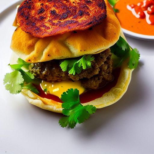 Keto Baida Roti Burger