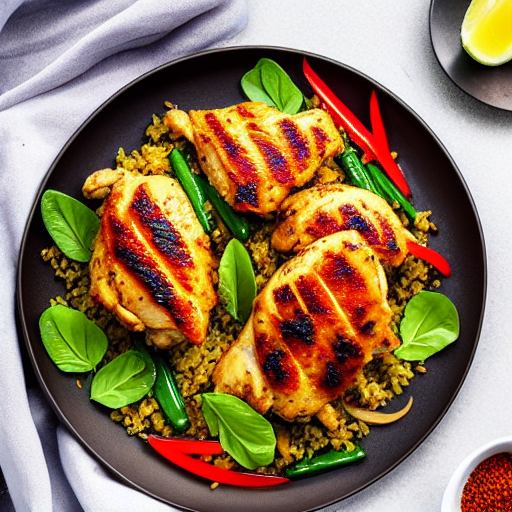Keto Chicken Sayadiya