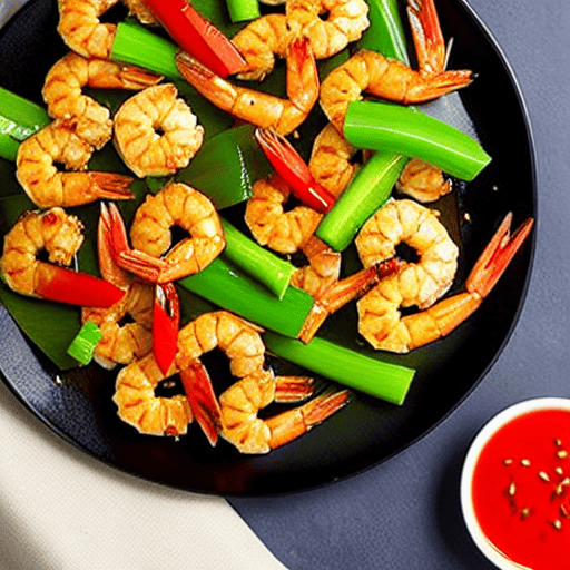 Wok-Fried Prawns