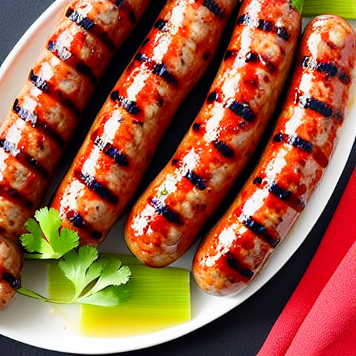 Korean Grilled Sausages