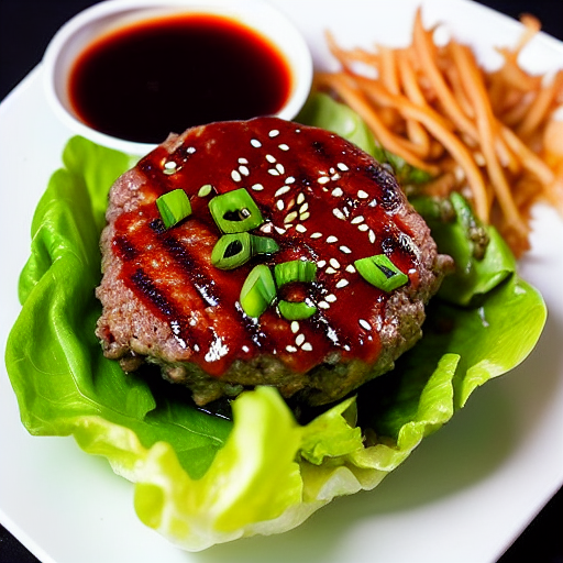 Keto Teriyaki Burger