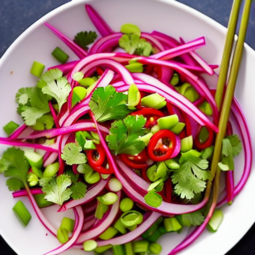 Korean-style Spicy Radish Salad