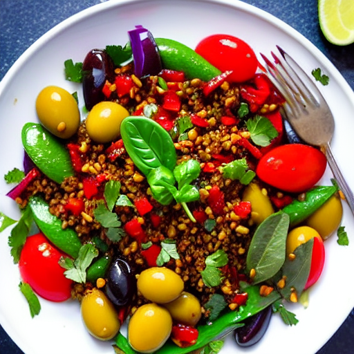 Moroccan Olive Salad